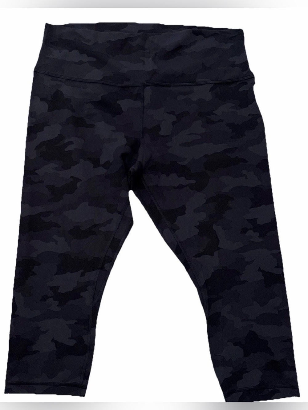 NWT* LULULEMON *SIZE 18 ALIGN HI RISE 21" CROP PANT ‹HERITAGE DEEP COAL MULTI
